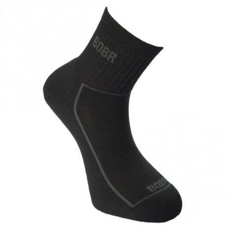 Ponožky jaro-podzim sport Bobr černé