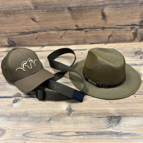 Zvýhodněný set Blaser - klobouk, pásek a kšiltovka
